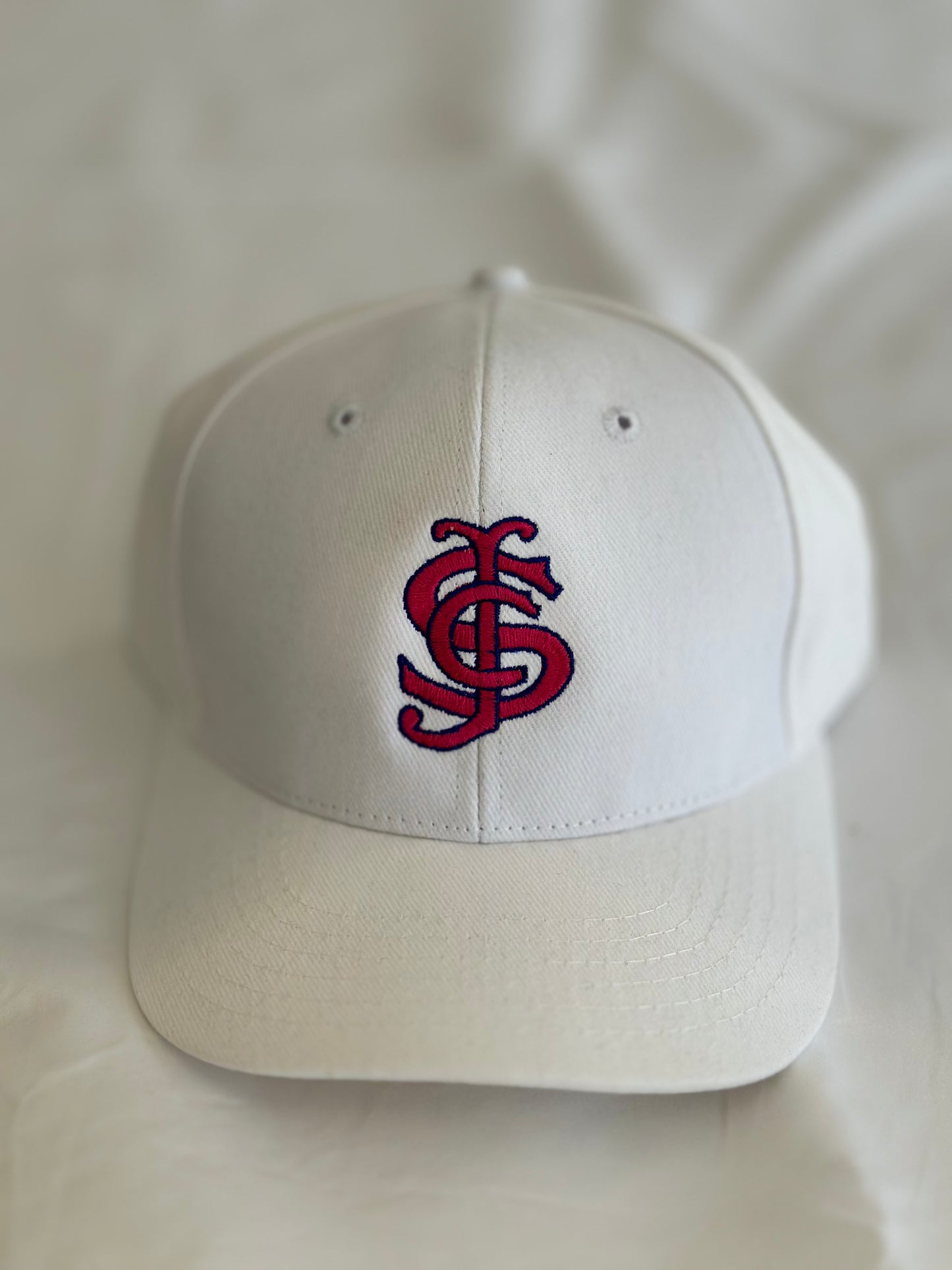 SJC Caps - Navy, white or hot pink