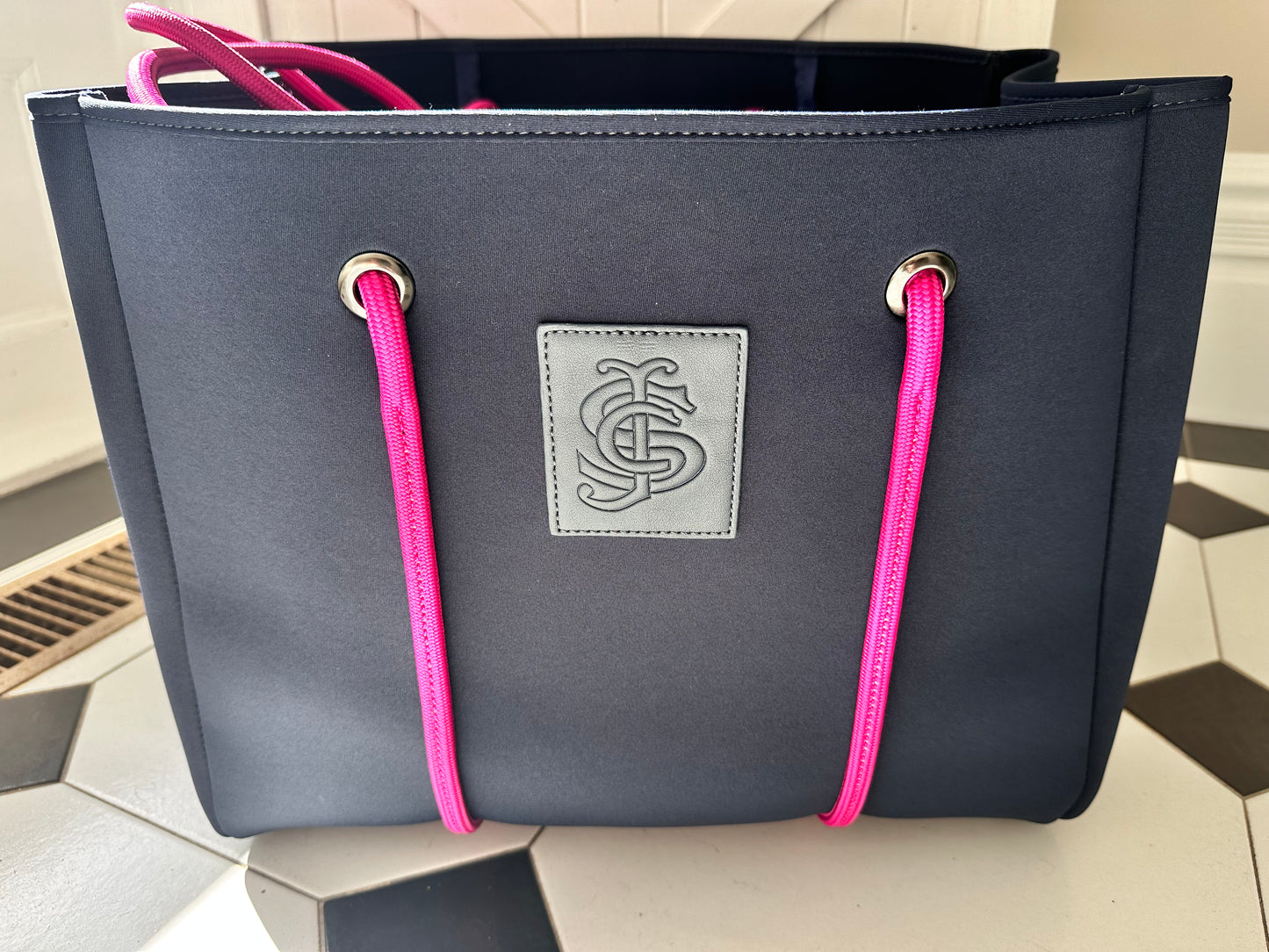 Tote Bag - Hot Pink straps
