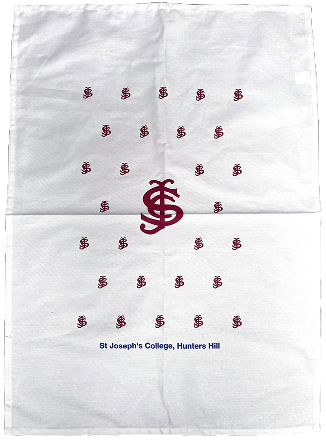 SJC Tea Towel - White or Navy