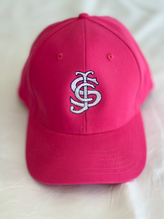 SJC Caps - Navy, white or hot pink